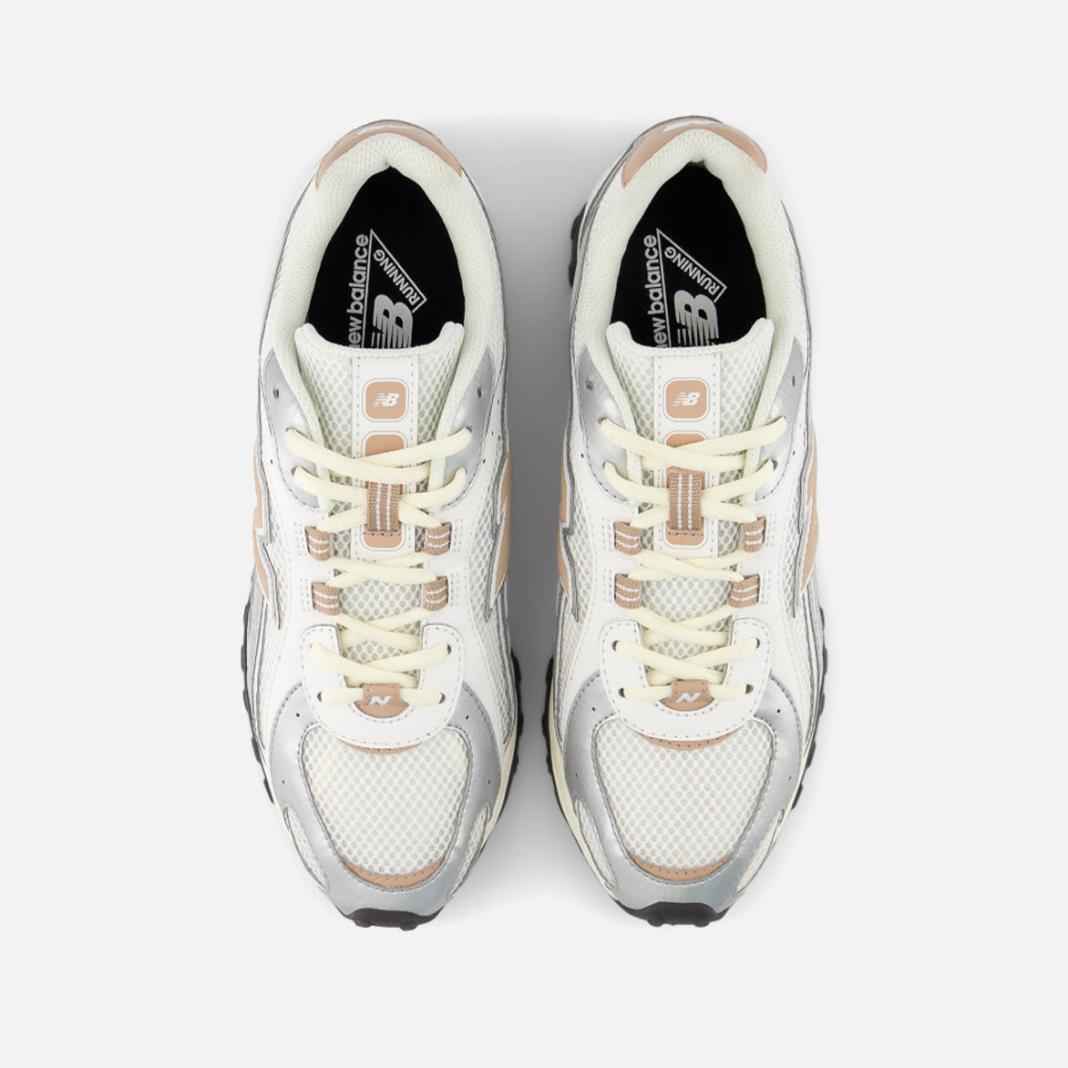 204L - SILVER METALLIC / FLAT TAUPE