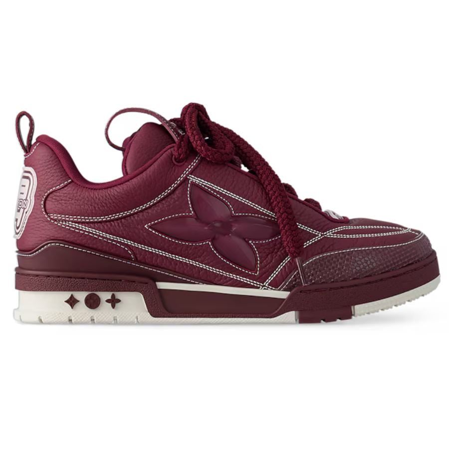 Louis Vuitton LV Skate Sneaker ‘Burgundy Monogram Flower’
