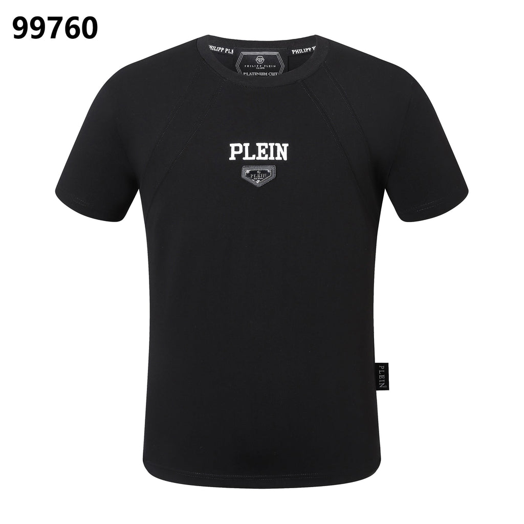 PHILIPP PLEIN Colorful Skull Rhinestone-Embellished Crew-Neck T-Shirt