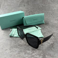 Modern Oversized Square Sunglasses - UV Protection Acetate Frames