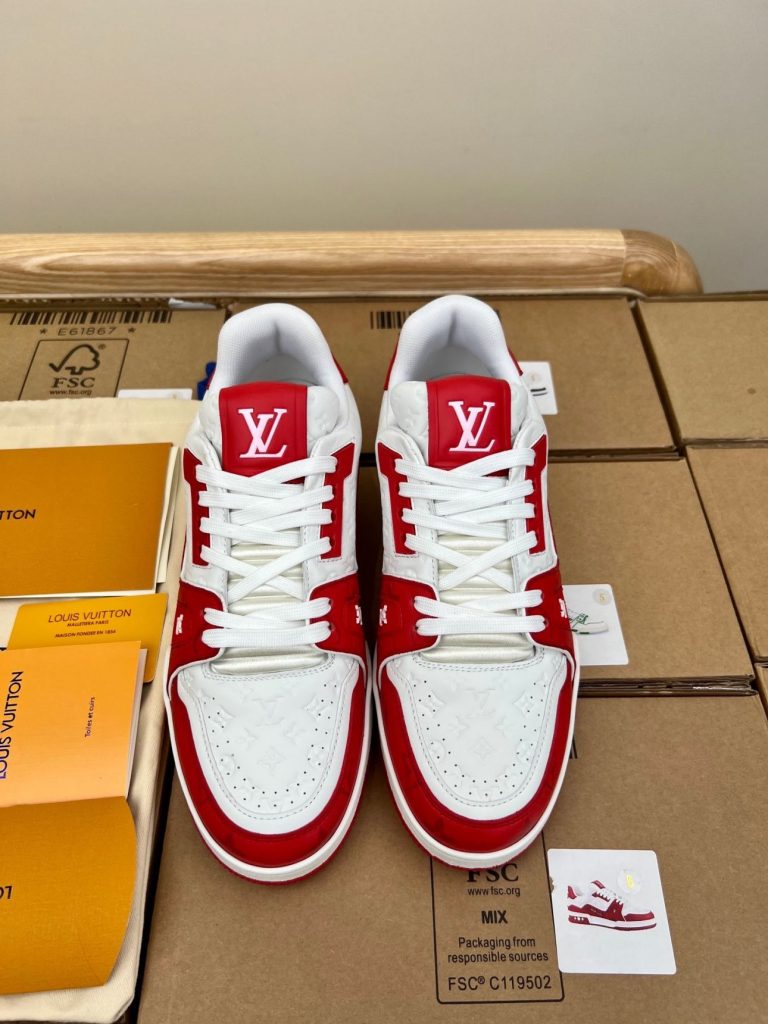 Louis Vuitton LV ’54’ Trainer Red White Sneaker