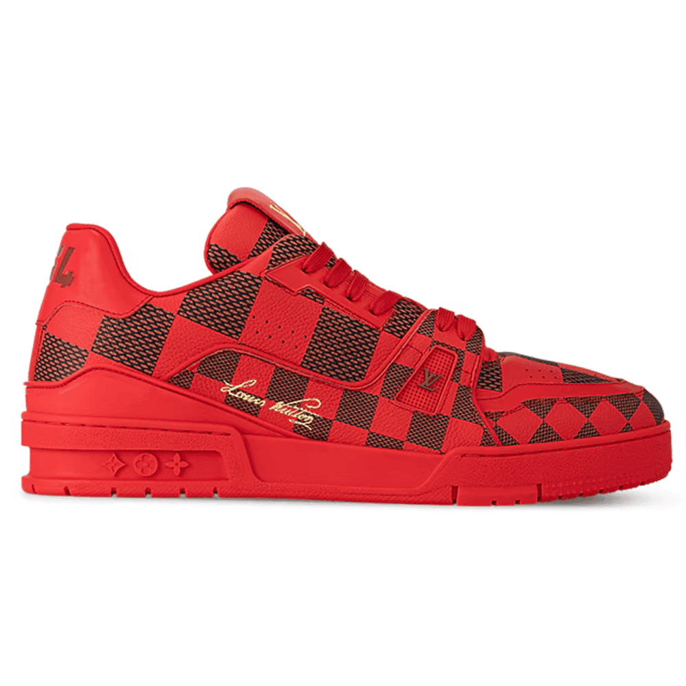 Louis Vuitton LV Trainer Sneaker 'DarkRed'