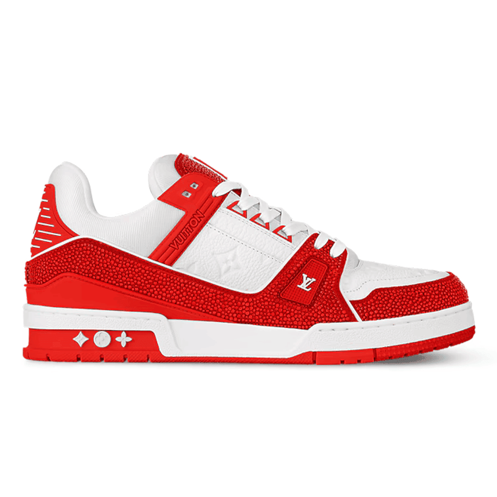 Louis Vuitton LV Trainer Sneaker 'Red Crystals'