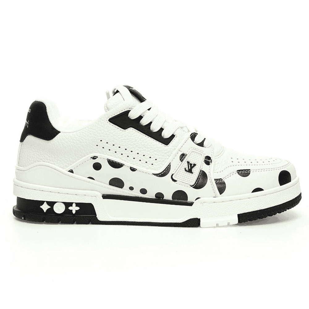 Louis Vuitton LV Trainer Sneaker x Yayoi Kusama 'Black'