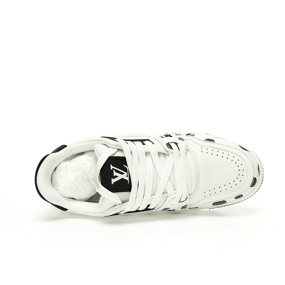 Louis Vuitton LV Trainer Sneaker x Yayoi Kusama 'Black'