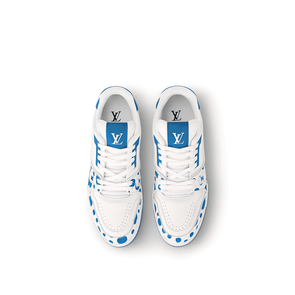 Louis Vuitton LV Trainer Sneaker x Yayoi Kusama 'Blue'