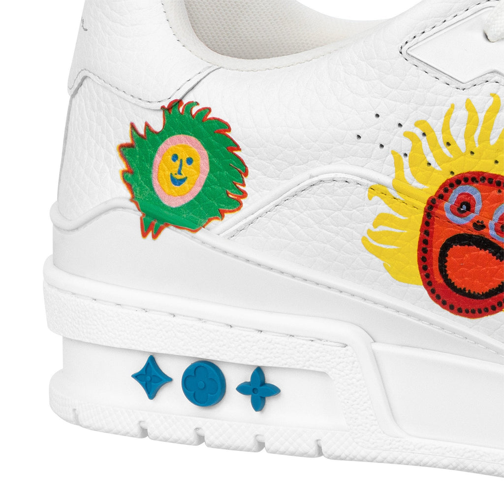 Louis Vuitton x Yayoi Kusama Trainer "White Print"